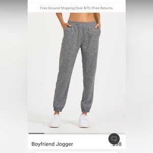 Vuori Boyfriend Jogger - size xsmall heather grey color